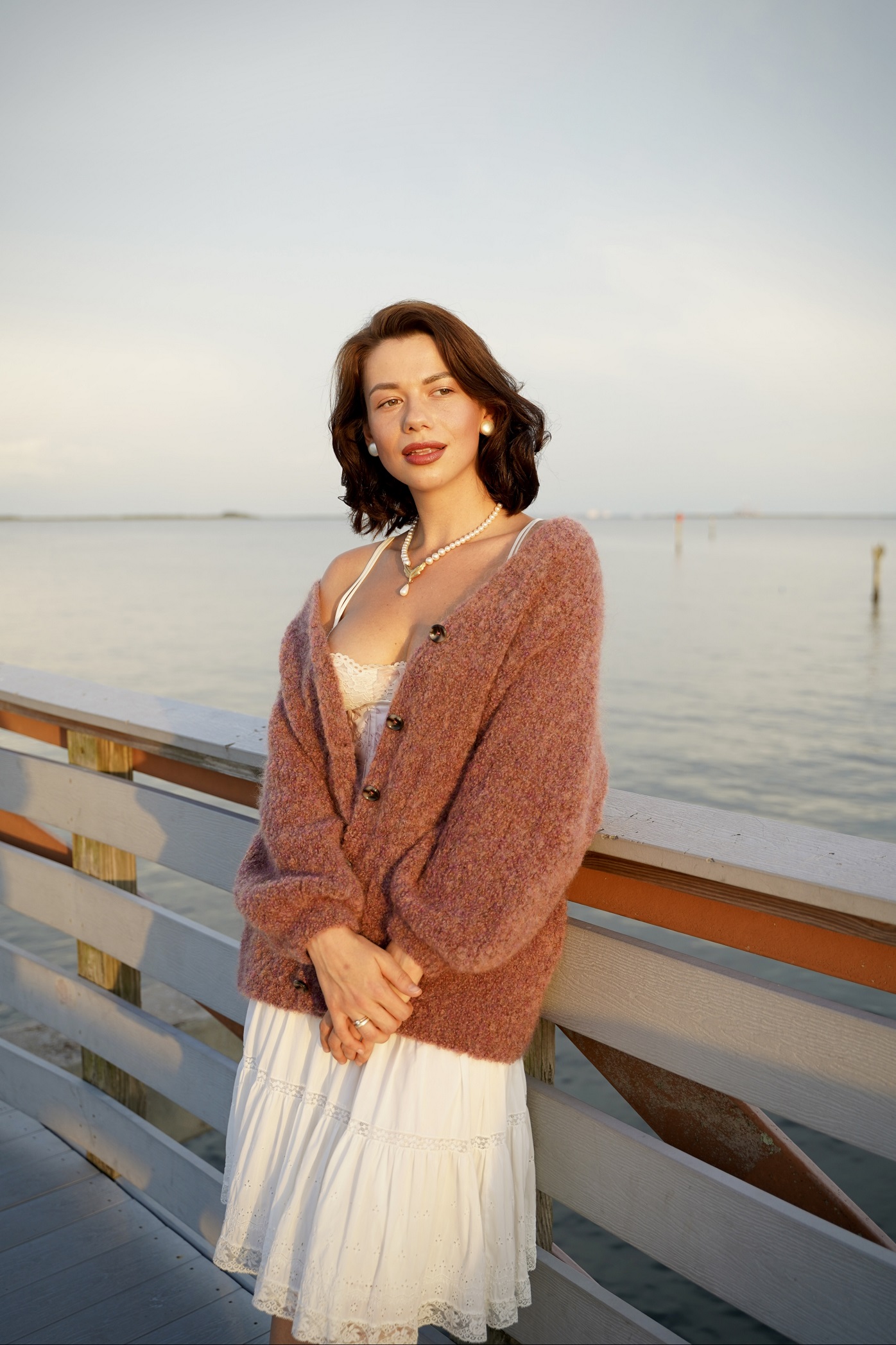 Antique Rose Cardigan