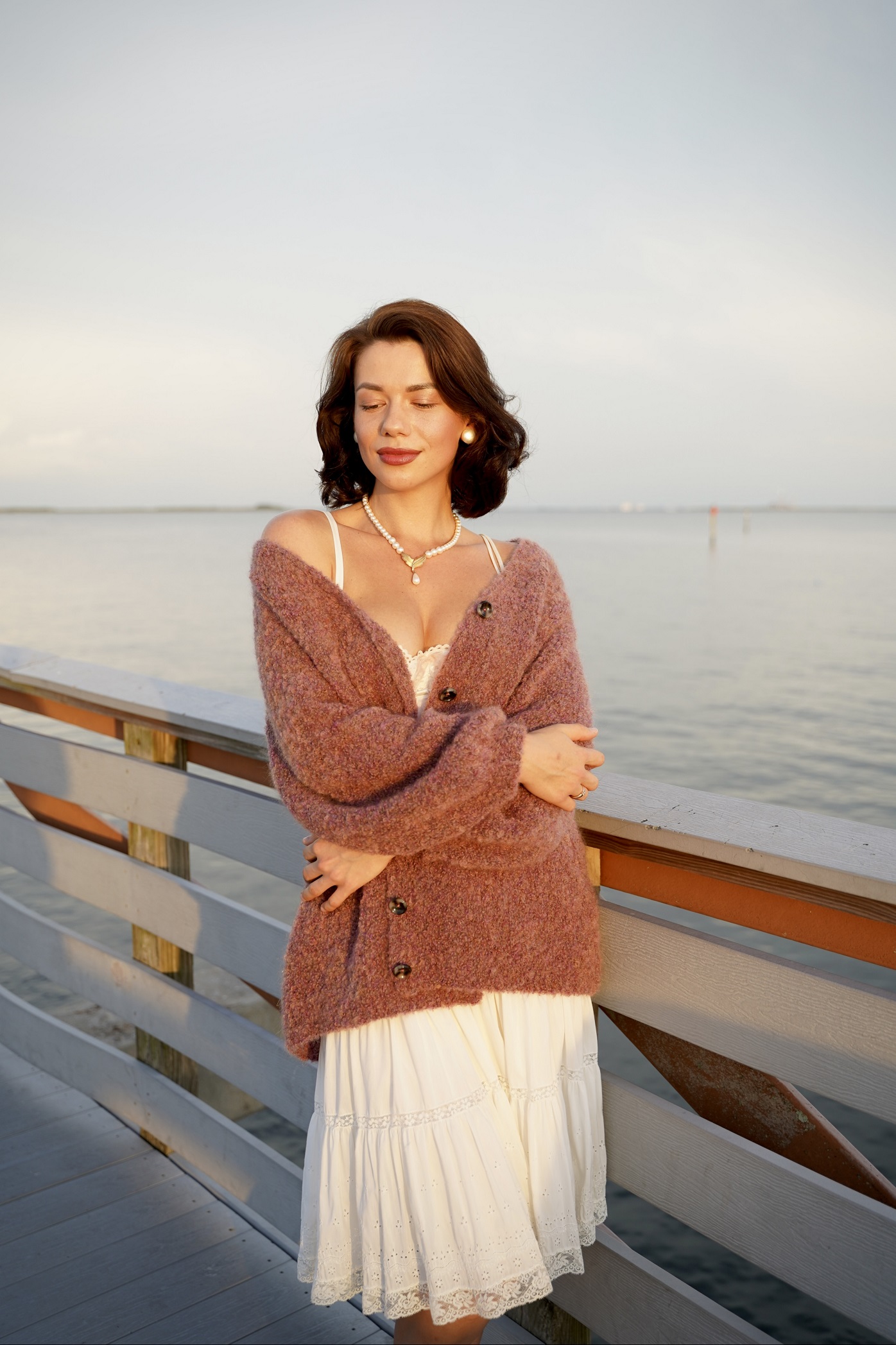 Antique Rose Cardigan