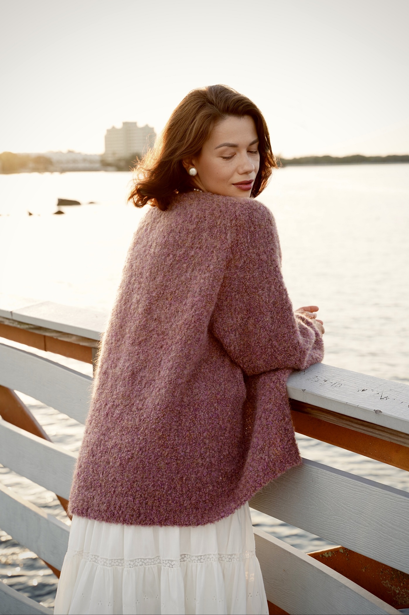 Antique Rose Cardigan