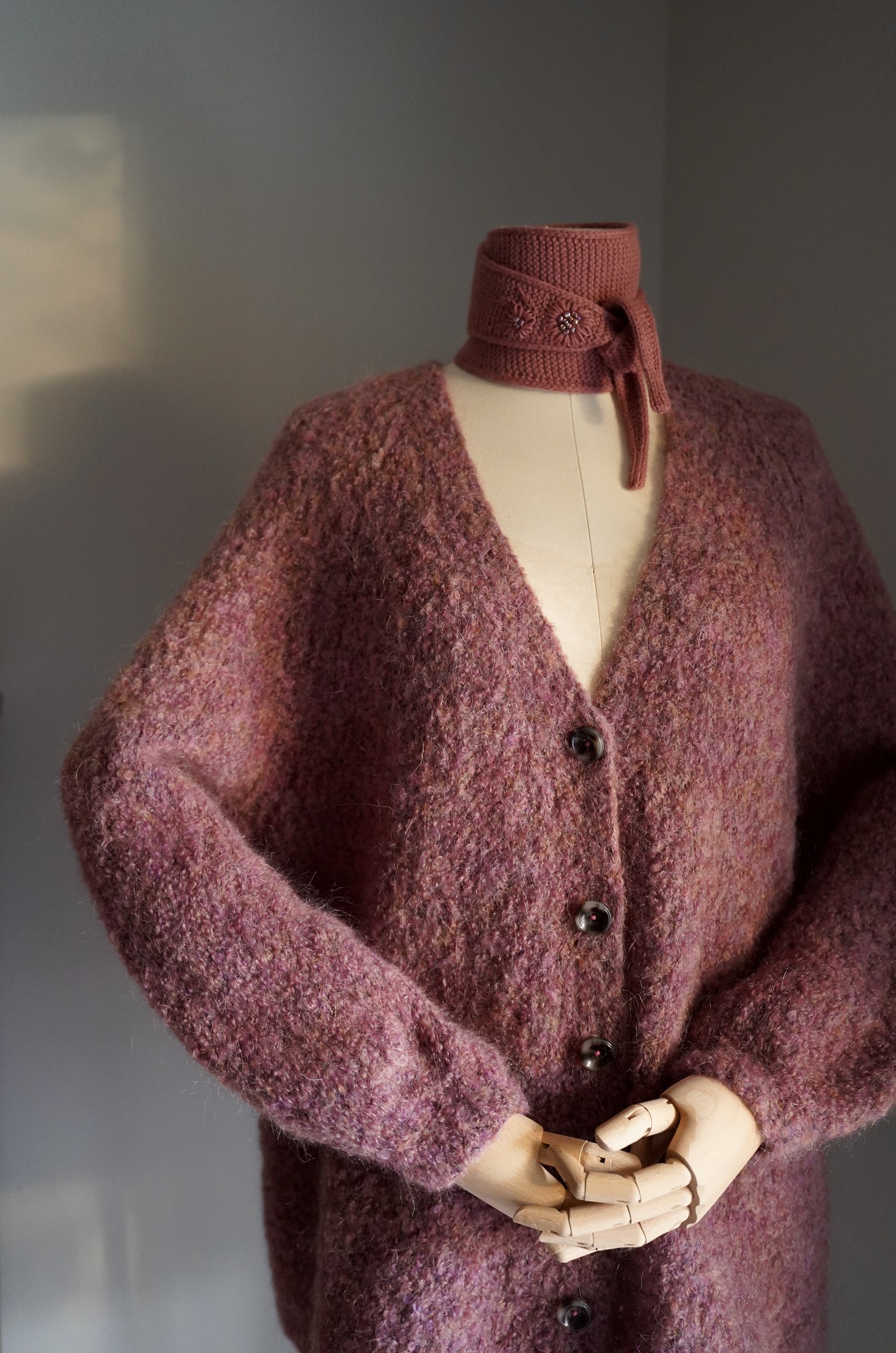 Antique Rose Cardigan